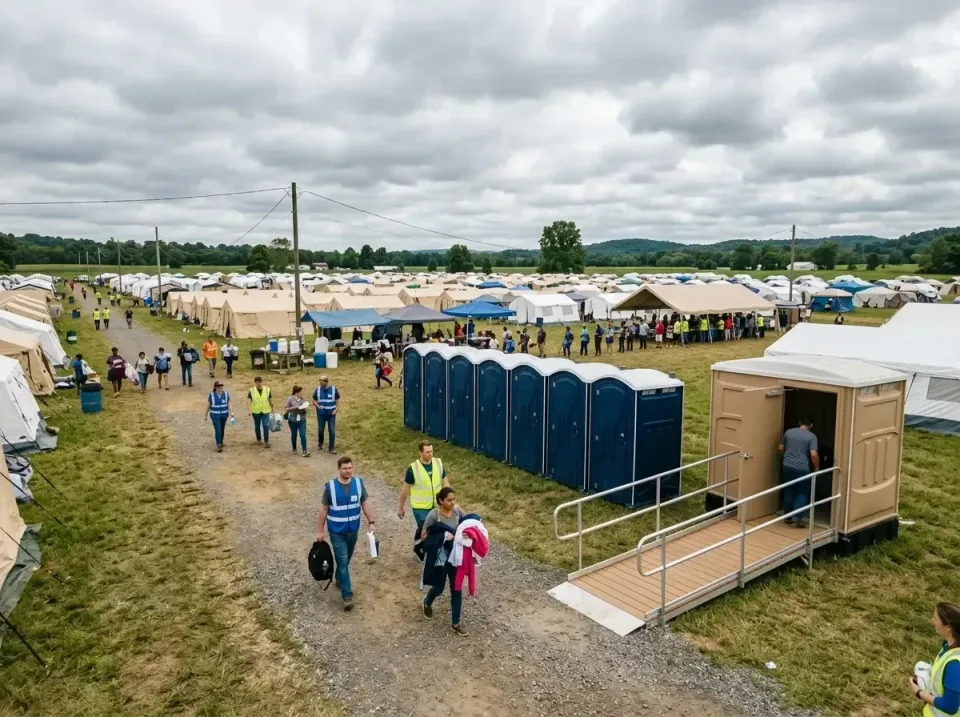 disaster-relief-camp-restrooms-010 — frequently asked questions, Dumpster & Portable Bathrooms Rental in Sweet Home, OR